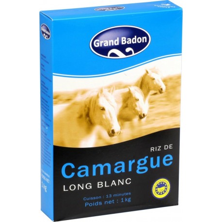 Grand Badon Riz long blanc de Camargue 13mn