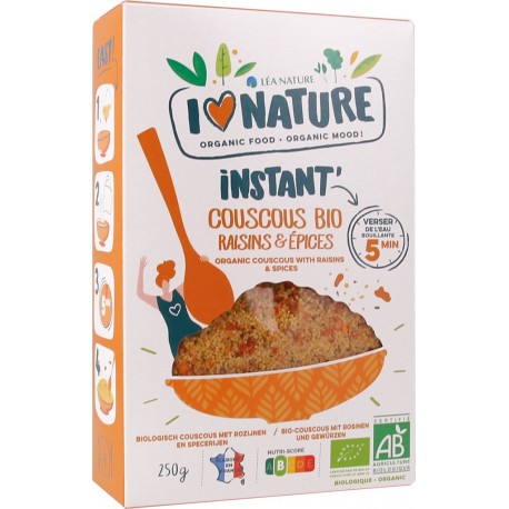 Lea Nature Couscous bio raisins & épices