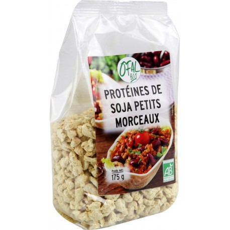 Ofal Bio Protéines de soja bio petits morceaux