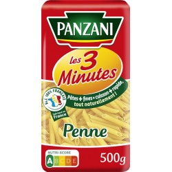 Panzani Pâtes penne les 3 minutes