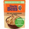 Uncle Ben’s Riz micro-ondes aux champignons de Paris 2mn 250g