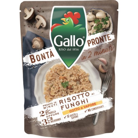 Riso Gallo Plat cuisiné risotto aux champignons