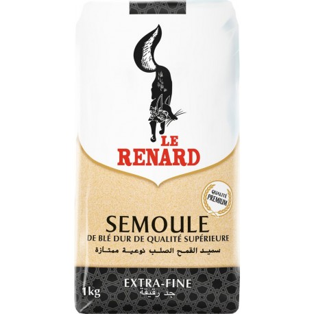 Le Renard Semoule de Blé extra-fine 1Kg