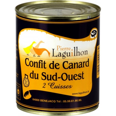 Pierre Laguilhon Confit de canard 2 cuisses