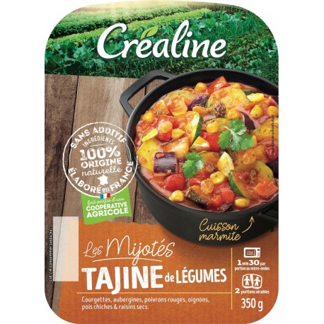 Crealine Tajine de légumes