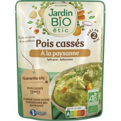 Jardin Bio Logique Pois cassés à la paysanne bio JARDIN BIO'LOGIQUE