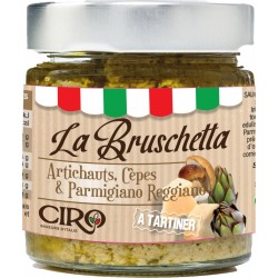 Ciro LA BRUSCHETTA Artichauds, Cêpes & Parmigiano Reggiano 180g