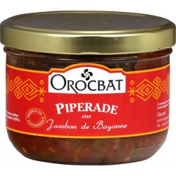 Orocbat Plat cuisiné Piperade au jambon de Bayonne