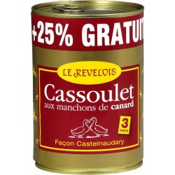 Le Revelois Plat cuisiné cassoulet canard 1050g