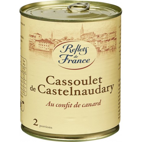 Reflets De France Plat cuisiné cassoulet de Castelnaudary