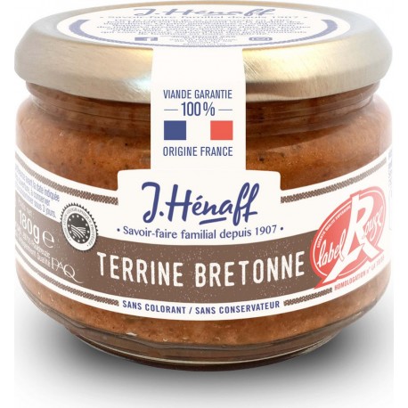 Henaff Terrine bretonne dorée au four label rouge