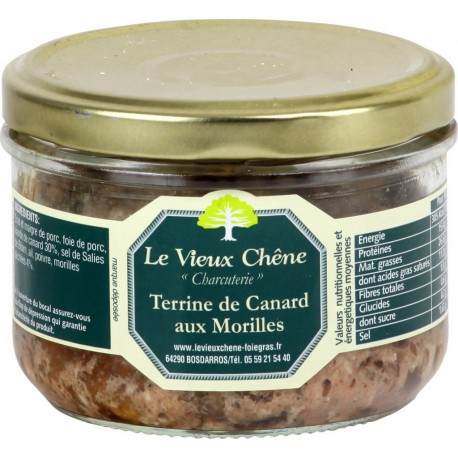 Le Vieux Chene Terrine de canard aux morilles