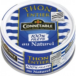 Connetable Thon entier au naturel 112g