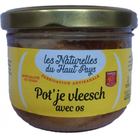 Naturelles Du Haut Pays Plat cuisiné Pot'je Vleesch