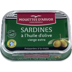 Les Mouettes D Arvor Sardines à l'huile d'olive LES MOUETTES D'ARVOR