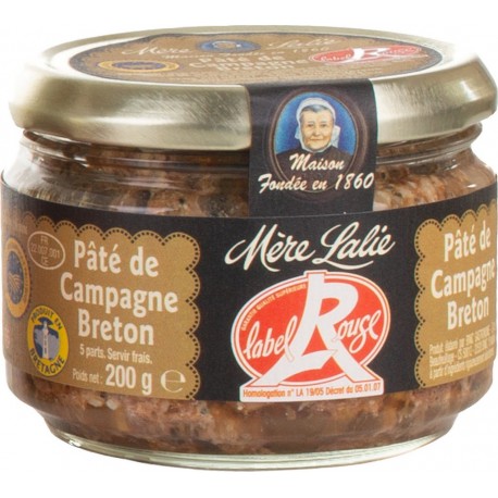 Mere Lalie Pâté de campagne breton Label Rouge