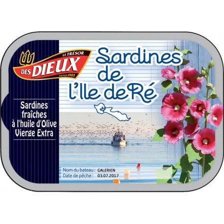 Le Tresor Des Dieux Sardines à l'huile d'olive vierge extra