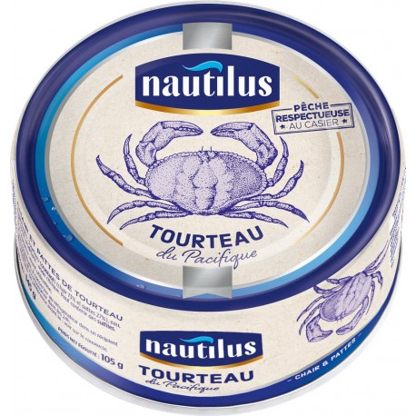 Nautilus Tourteau chair et pattes 105g