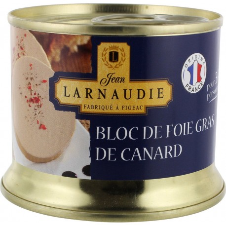 Jean Larnaudie Bloc de foie gras de canard du Sud-Ouest