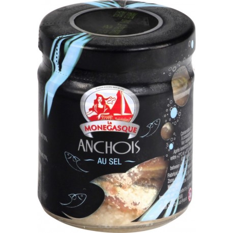 La Monegasque Anchois au sel 90g