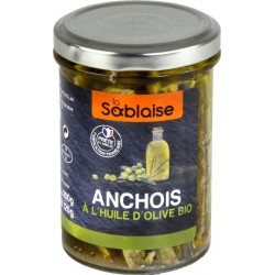 La Sablaise Anchois à l'huile d'olive bio