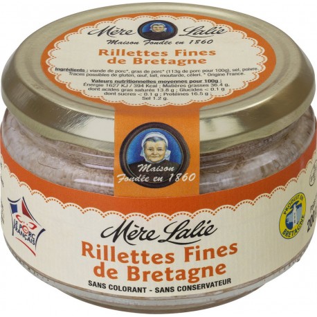 Mere Lalie Rillettes fines de Bretagne