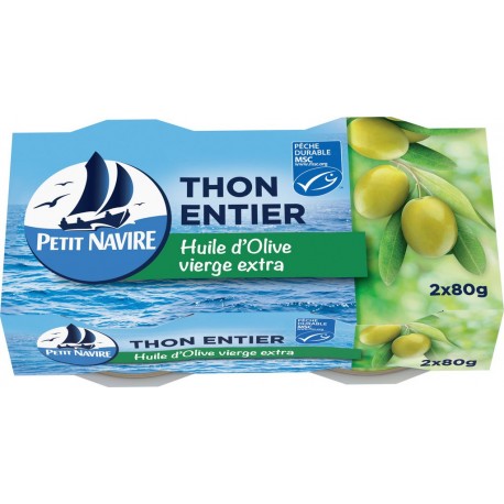 Msc Petit Navire Thon huile d'olive vierge extra