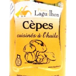 Pierre Laguilhon Cèpes cuisinés à l'huile