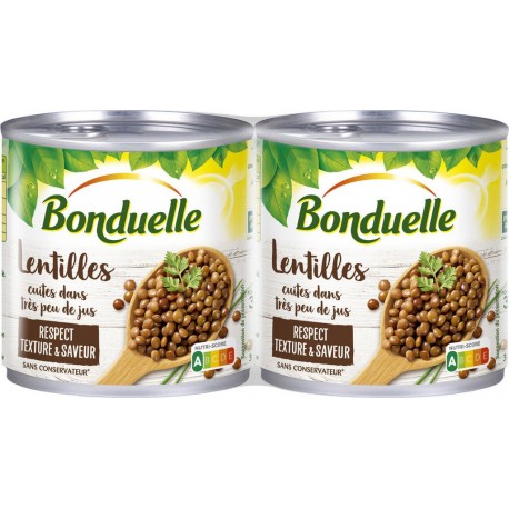 Bonduelle Lentilles cuites