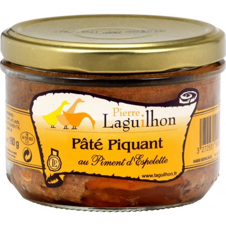 Pierre Laguilhon Pâté piquant Espelette