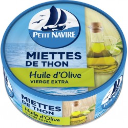 Petit Navire Miettes de thon huile d'olive vierge extra