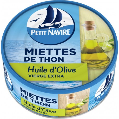 Petit Navire Miettes de thon huile d'olive vierge extra