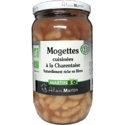 Alain Martin Plat cuisiné Mogettes à la Charentaise bio