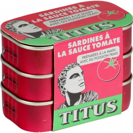 Titus Sardines à la sauce tomate