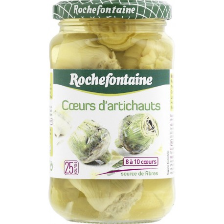 Rochefontaine Cœurs d'artichauts 210g