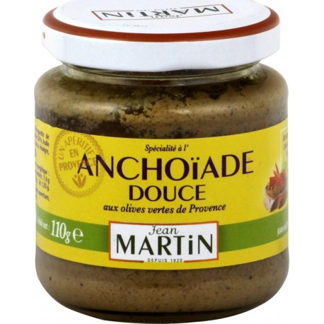 Jean Martin Anchoïade douce 110g