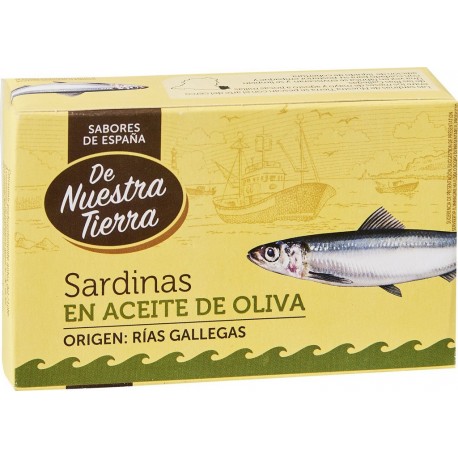 De Nuestra Tierra Sardines à l'huile d'olive