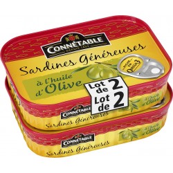 Connetable Sardines à l'huile d'olive