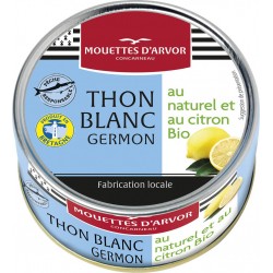 Les Mouettes D Arvor Thon blanc germon au citron LES MOUETTES D'ARVOR