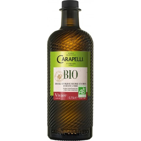 Carapelli Huile d'olive vierge extra vivace Bio