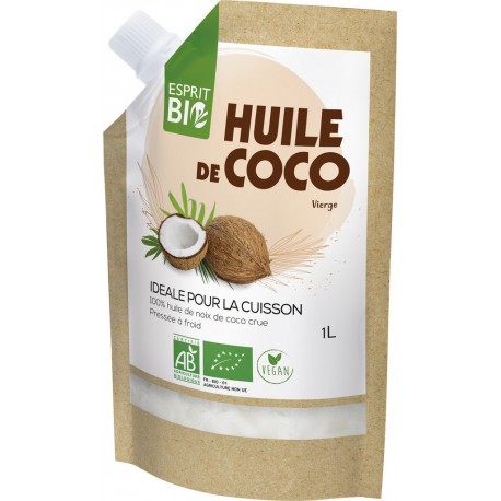 Comptoirs Bio Huile de coco vierge Bio