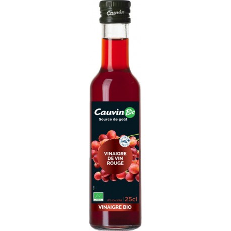 Cauvin Vinaigre de vin rouge bio