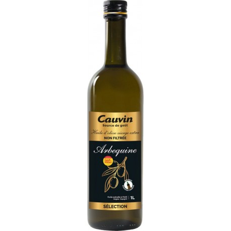 Cauvin Huile d'olive vierge non filtrée