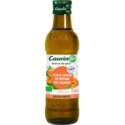 Cauvin Huile de pépin de courge vierge Bio 25cl