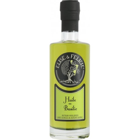 Elise Et Felicie Huile au basilic 25cl