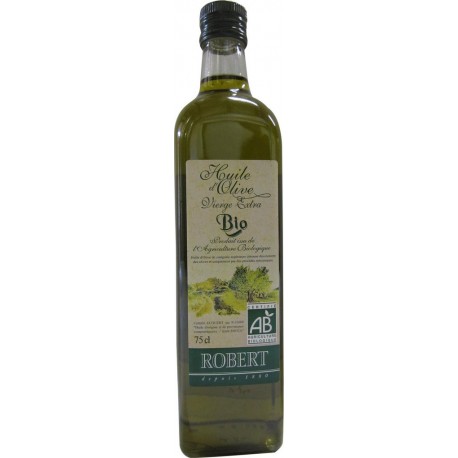 Robert Huile d'olive vierge extra Bio 75cl