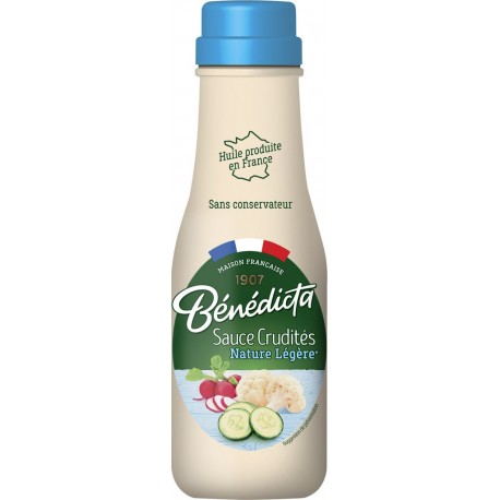 Benedicta Sauce crudités nature 295g