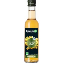 Cauvin Vinaigre bio de vin blanc