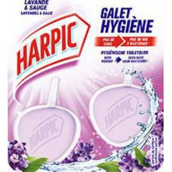 HARPIC BLOC GALET LAVANDE X2