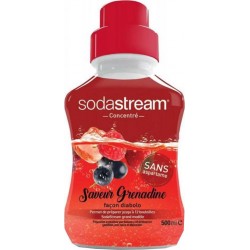 Sodastream Concentré Saveur Grenadine Façon Diabolo 500ml (lot de 3) 3003024